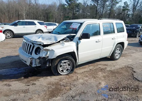 2010 Jeep Patriot Sport из США, поврежденный, VIN 1J4NT2GB3AD589615